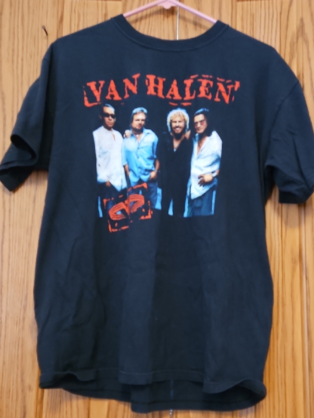 Vintage Anvil 2004 Tour Van Halen Graphic Tee with Red Logo